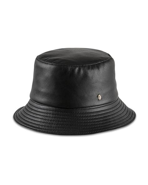 Helen Kaminski Orianna Leather Bucket Hat Bloomingdales