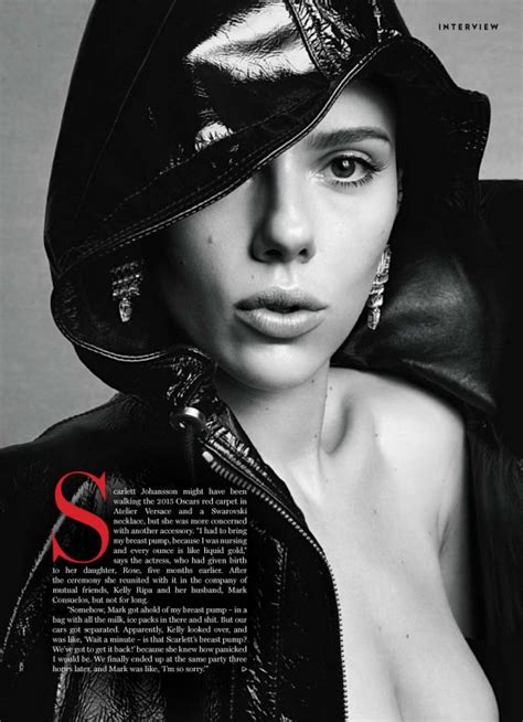 Scarlett Johansson Marie Claire Australia April Issue Celebmafia