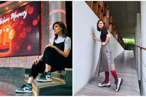 Suka Pakai Sneakers Ootd Najwa Shihab Yang Kece Abis