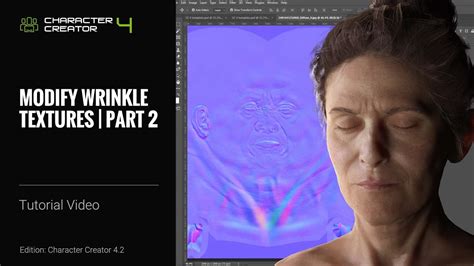 Custom Wrinkle Editing Part 2 Modify Wrinkle Textures Character