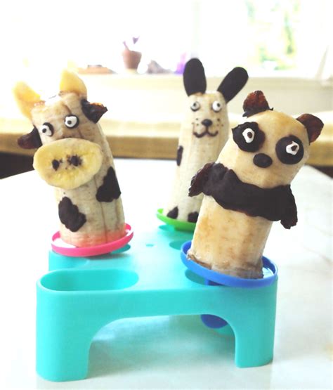 Banana and Choc Animal Creations - Recipes for Kids — Upstart Magazine