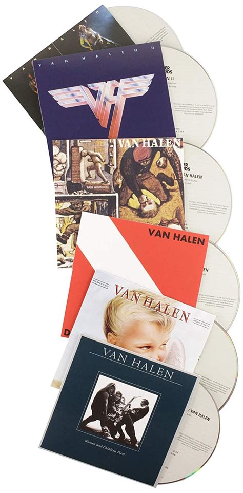 Van Halen Studio Albums 1978 1984 The 6cd Box Set Cd New