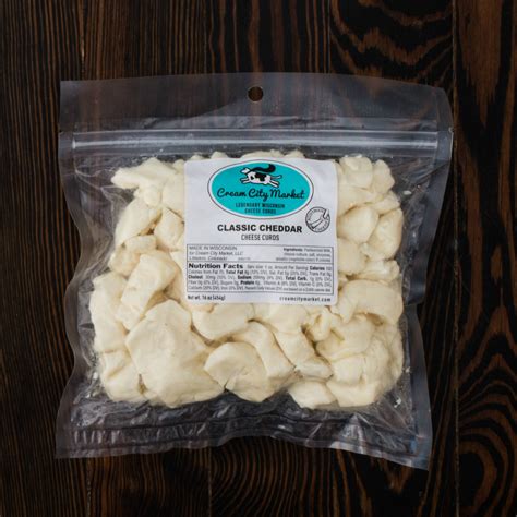 Classic Cheddar Cheese Curds Cream City Market