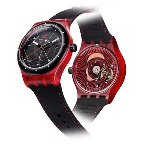 Swatch Automatic SISTEM RED Ungetragen NO MOONSWATCH Kaufen Auf