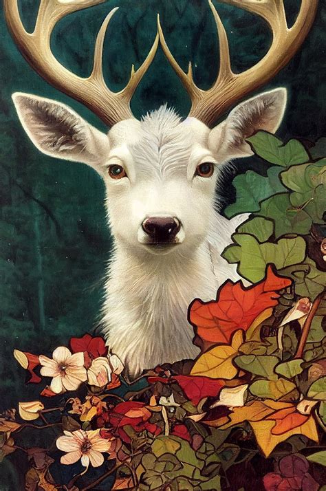 Autumn Deer on Acrylic - Unreal Puzzles