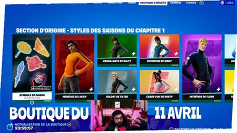 Boutique Fortnite Du Avril Item Shop April Youtube