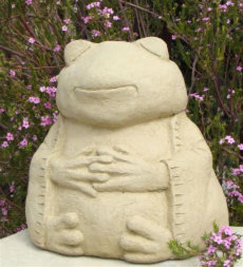 Medium Meditating Frog All Statues Sculptures Deck And Patio