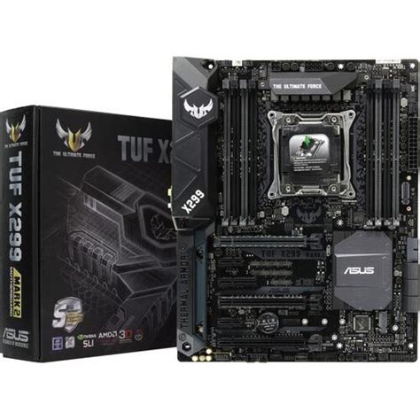 Материнская плата Socket Lga2066 Asus Tuf X299 Mark 2 8ddr4 Atx