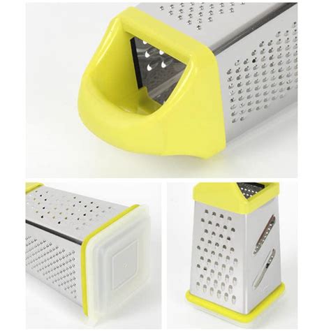 Stainless Steel Box Cheese Grater Sided Xl Cheese And Vegetable