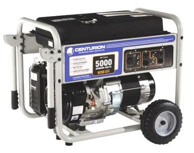 Centurion 5000 Generator Parts Manual