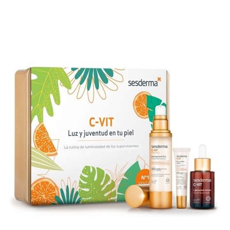 Sesderma Pack C Vit Serum Radiance Fluido Luminoso Contorno Ojos