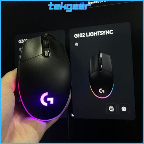 [hàng Chính Hãng] Chuột Máy Tính Logitech G102 G203 Chuột Gaming Led Rgb 8 000 Dpi Nhận Ghub