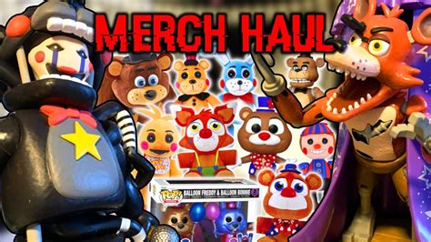 Huge Fnaf Merch Haul Funko Statues Balloon Circus Hex Wave 3