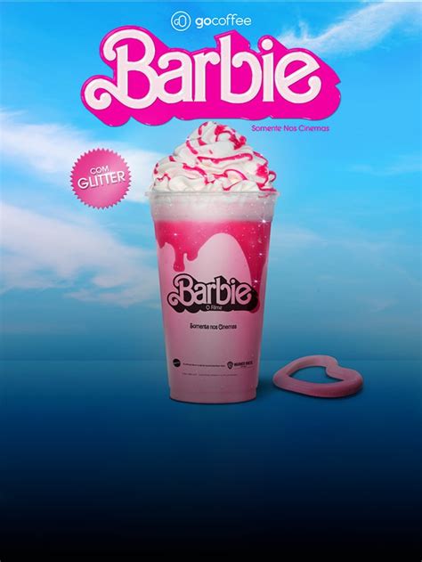 Universo Rosa Invade Go Coffee Novo Frappe Barbie GKPB Geek