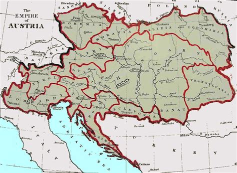 Austro Hungarian Empire Map