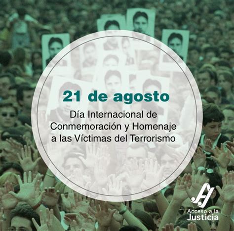 Día Mundial de homenaje de las Víctimas del Terrorismo lo que queda