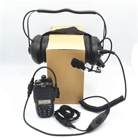 High Quality Ultradio Noise Cancelling Aviation Headset Helmet Earphone K1 Plug Two Way Radio