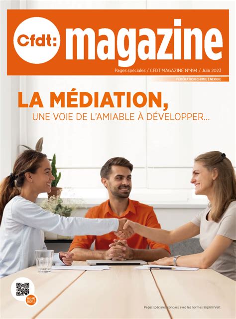 Cfdt Magazine N F D Ration Chimie Energie Cfdt