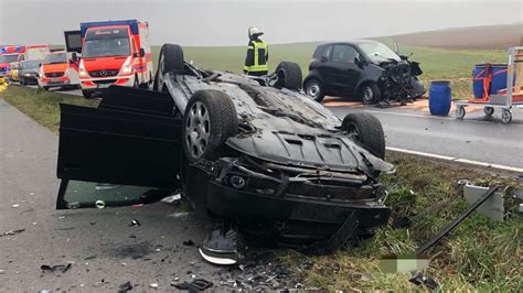 Otzberg Bei Darmstadt Unfall Audi Berschl Gt Sich Drei Verletzte