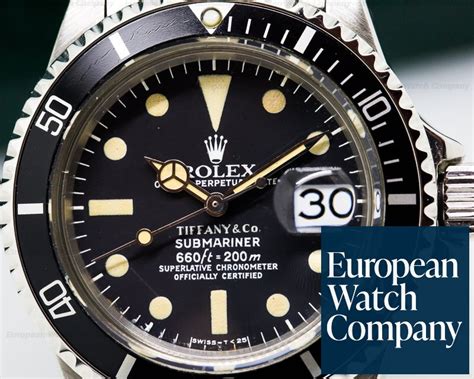 Rolex Submariner Tiffany Co Ss Bracelet Circa