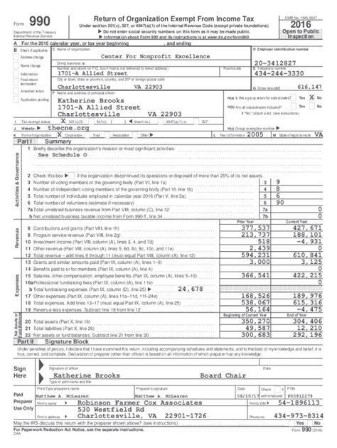 Fillable Online Fillable Online Form 990 Public Disclosure Tax Return