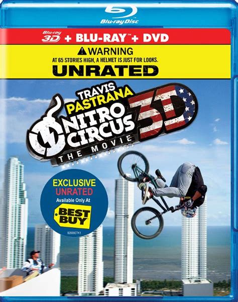 Customer Reviews Nitro Circus The Movie [unrated] [3d] [blu Ray Dvd] [blu Ray Blu Ray 3d Dvd