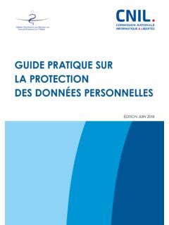 Guide pratique sur la protection des données guide pratique sur la