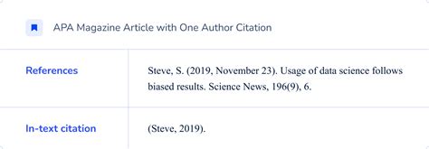 How To Cite A Magazine Article In Apa Citation Guide