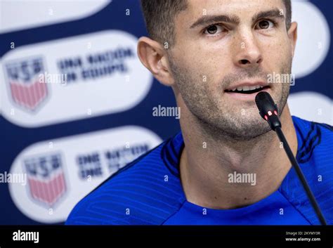 Doha Christian Pulisic Of United States During A Press Conference Of