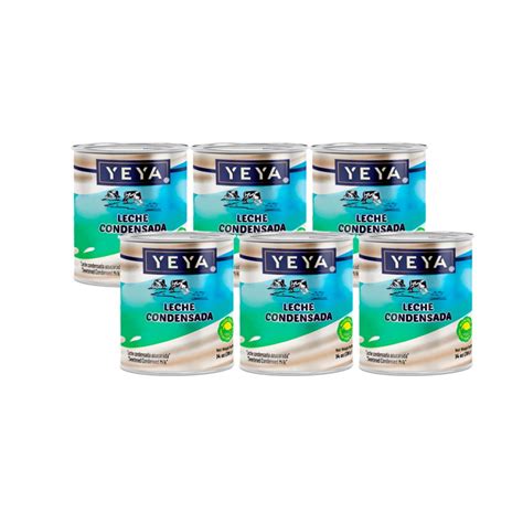 Leche Condensada Azucarada Yeya 6 X 395 G 14 Oz Supermarket 23 Es