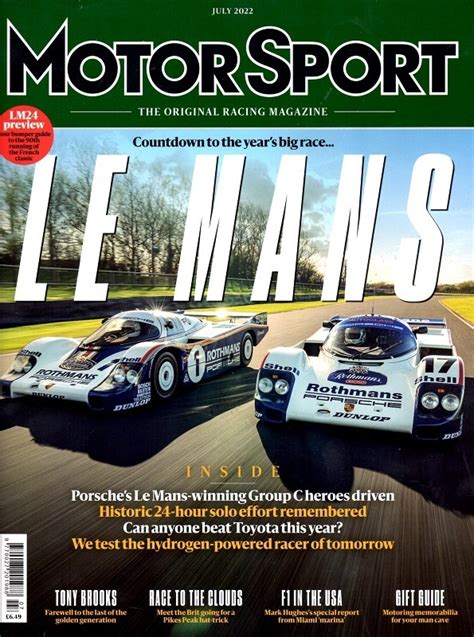 July 2022 MotorSport The Original Racing Magazine Imd