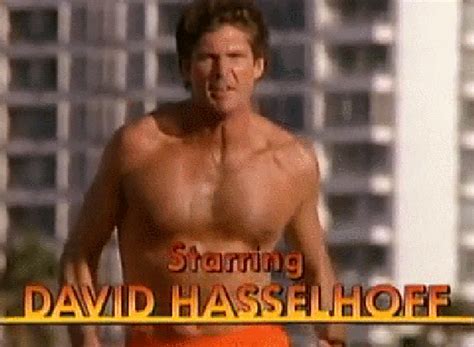 David Hasselhoff Is On The Baywatch Set With Dwayne The Rock Johnson