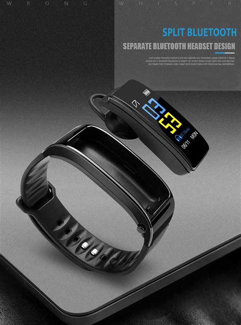 Y Smart Band Polsband Talk Armband Fitness Tracke Grandado