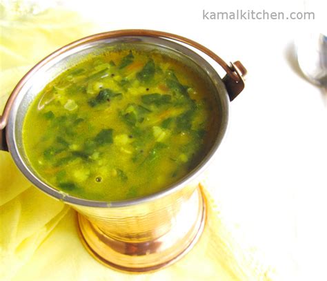 Palak Daal Recipe – Spinach and Lentil Stew