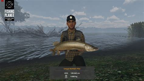 Fishing Planet Sander Baggersee Lake Northern Pike Unique YouTube