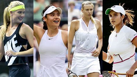 Top Most Beautiful Female Tennis Players In The World Beautiful