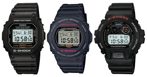 Mid-Size Casio G-Shock Watches For Small Wrists