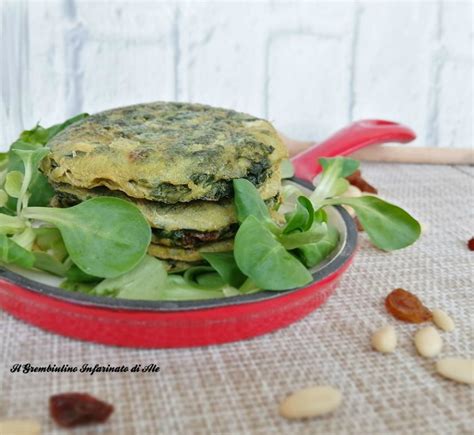 Pancakes Agli Spinaci Con Uvetta E Pinoli Il Grembiulino Infarinato