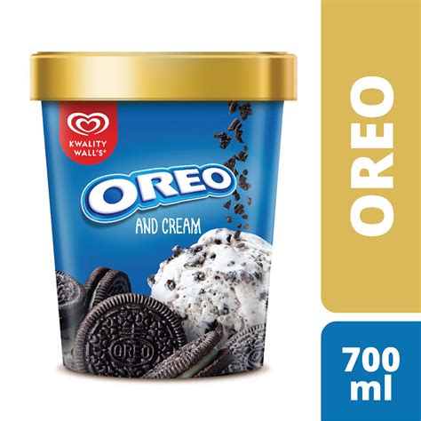 Buy Kwality Walls Oreo And Cream Tub 700 Ml Online At Best Prices