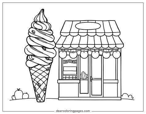 Store Coloring Pages - 12 Free Printable Coloring Pages