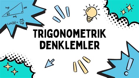 Tr Gonometr K Denklemler Bu Sorular Zmeden S Nava G Rme Youtube