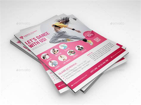 Dance Studio Flyer By Elitedesigner Graphicriver