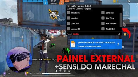 Painel Aimbot Xit Puro Iphone Android Headtrick Hs Scarlet