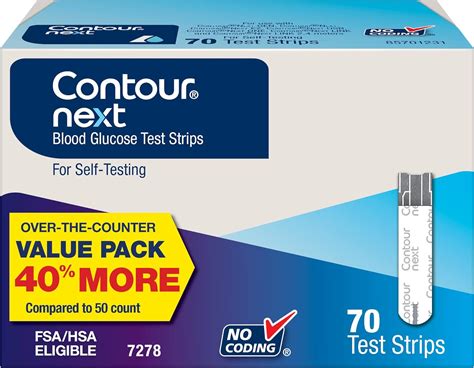 Contour Next Tiras De Teste De Glicose Sangu Nea Unidades Amazon