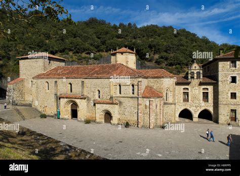 Monastery of Santo Toribio de Liébana Cantabria Spain Europe Stock