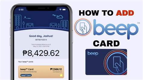 How To Add Beep Card In Beep App Easy And Fast Youtube