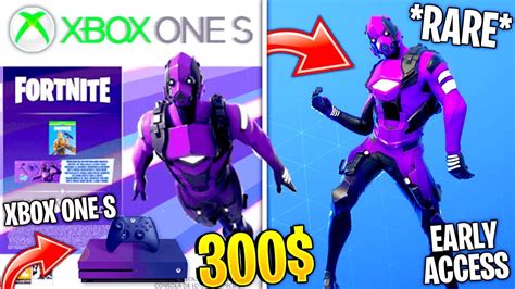 New Leaked Xbox One S Fortnite Bundle Early Access 300 Fortnite