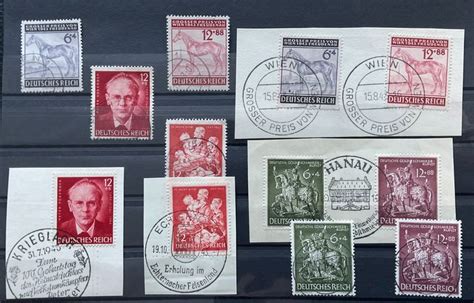 German Empire Batch Of Cancelled Stamps On Stock Catawiki