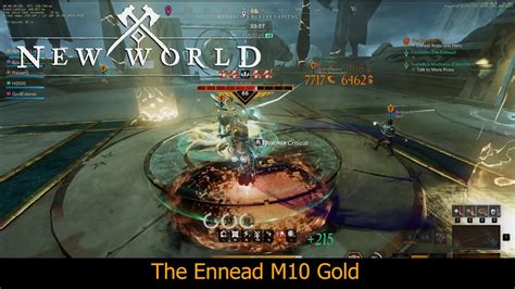 New World The Ennead M Gold Dps Pov Server Delos Youtube