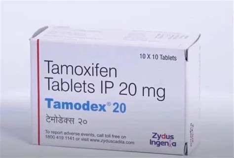 Tamoxifen 20Mg Tamodex 20 Mg Tablet 10 X 10 At Rs 40 Stripe In